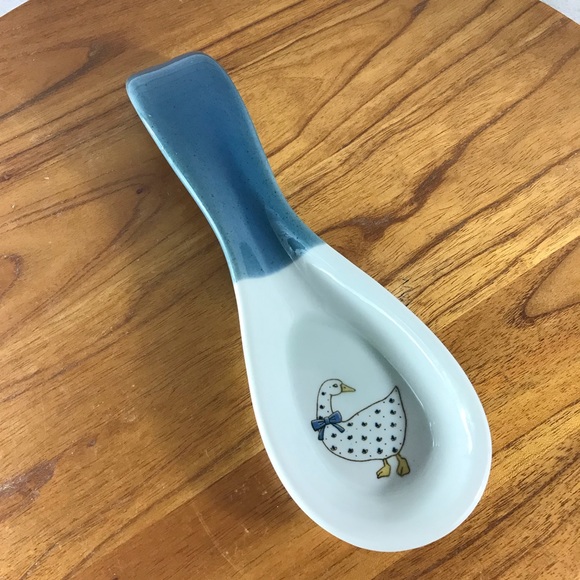 Other - Vintage Duck / Goose Ceramic Spoon Rest